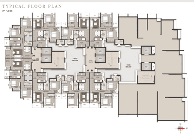 Project Image of 549.07 - 622.26 Sq.ft 2 BHK Apartment for buy in Jaswanti Bliss