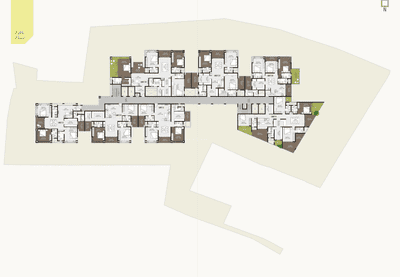 Project Image of 2000.0 - 3840.0 Sq.ft 3 BHK Apartment for buy in Artech Rainforest
