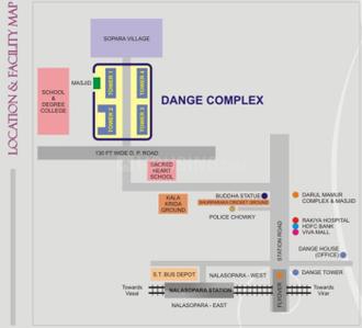 Project Image of 450 Sq.ft 1 BHK Apartment / Flat for sale in Nalasopara West for Rs. 3700000