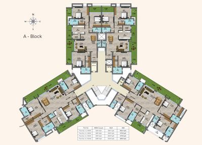 Project Image of 2030.0 - 2718.0 Sq.ft 3 BHK Apartment for buy in Avinash Elegance