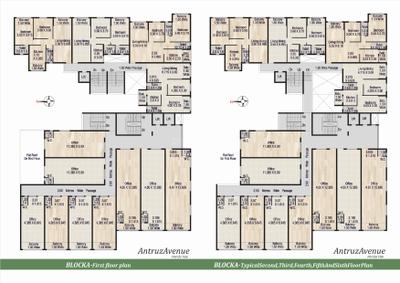Project Image of 1140.11 - 1259.49 Sq.ft 2 BHK Apartment for buy in Antruz Avenue