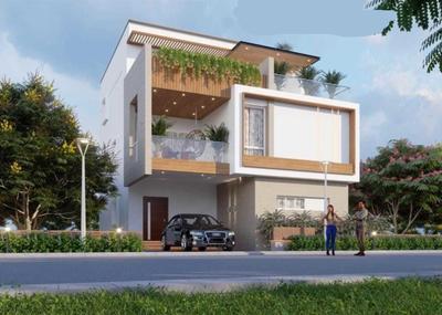 Kesineni Pioneer Life Villas Elevation 1