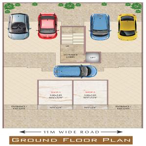 Project Image of 183.0 - 279.0 Sq.ft 1 BHK Apartment for buy in Chaitanya Aawas