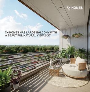 Project Image of 0.0 - 754.56 Sq.ft 2 BHK Apartment for buy in 7X Homes