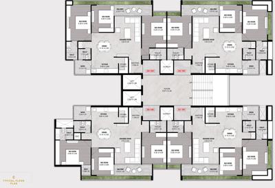 Project Image of 1084.79 - 1420.41 Sq.ft 3 BHK Apartment for buy in Nirman Bliss