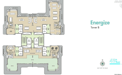 Project Image of 2051.0 - 3101.0 Sq.ft 3 BHK Apartment for buy in Ganga Anantam