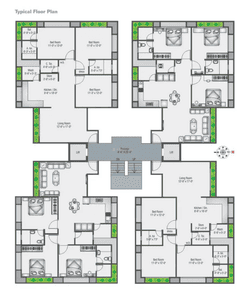 Project Image of 0.0 - 1851.0 Sq.ft 3 BHK Apartment for buy in Swagat Coral Heights