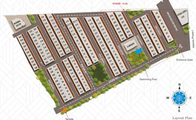 Project Image of 840.0 - 1110.0 Sq.ft 3 BHK Duplex for buy in Fortune Atlantis Phase II C2