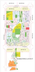 Wave Estate Block E Layout Plan 1