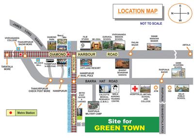 Project Image of 1441.0 - 2162.0 Sq.ft Residential Plot Plot for buy in Naskar Green Town