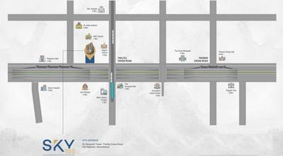 Project Image of 2430 Sq.ft 3 BHK Apartment / Flat for sale in Thaltej for Rs. 18500000