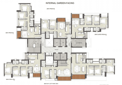 Project Image of 464.0 - 1561.0 Sq.ft 1 BHK Apartment for buy in Kalpataru Sector 5 Wing J And K