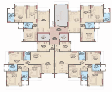 Project Image of 302.04 - 1774.0 Sq.ft 1 RK Apartment for buy in Aakash Golden Jubilee Heights