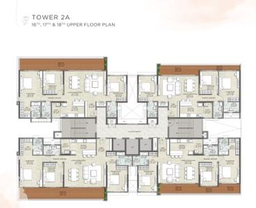 Project Image of 966.71 - 1424.62 Sq.ft 2 BHK Apartment for buy in Kalpataru Blossoms Tower 2