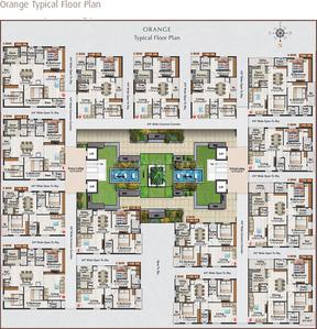 Project Image of 1180.0 - 2612.0 Sq.ft 2 BHK Apartment for buy in Orange Tangrilla Homes