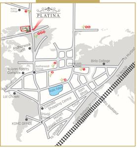 Project Image of 467.0 - 654.0 Sq.ft 1 BHK Apartment for buy in Shankheshwar Platina Wing A