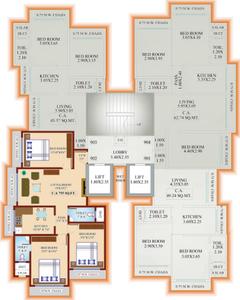 Project Image of 472.0 - 777.0 Sq.ft 2 BHK Apartment for buy in K Merchant Chetna Kunj CHS