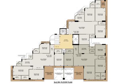 Project Image of 1275.95 - 1433.54 Sq.ft 4 BHK Apartment for buy in Manu Smruti