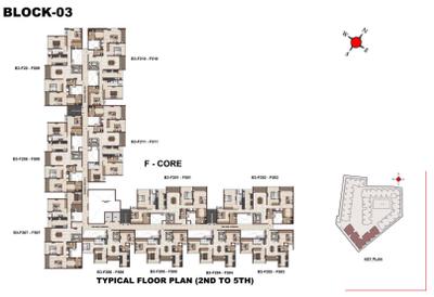 Project Image of 1430.0 - 2518.0 Sq.ft 3 BHK Apartment for buy in Casagrand Osaka
