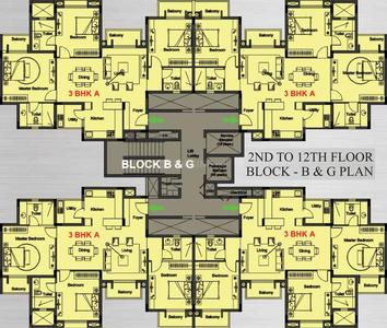Project Image of 1260.0 - 2025.0 Sq.ft 2 BHK Apartment for buy in Nitesh Cape Cod