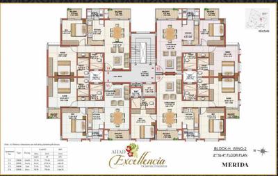 Project Image of 475.0 - 1441.0 Sq.ft 1 BHK Apartment for buy in Ahad Excellencia