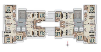 Project Image of 420.01 - 624.95 Sq.ft 1 BHK Apartment for buy in Kamla Ridhima