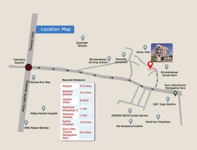 Project Image of 1289 Sq.ft 3 BHK Apartment / Flat for sale in Chandrasekharpur for Rs. 14900000