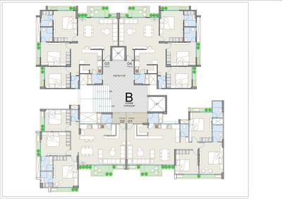 Project Image of 1595 Sq.ft 3 BHK Apartment / Flat for sale in Kudasan for Rs. 12090000