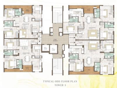 Project Image of 1485.0 - 2433.0 Sq.ft 3 BHK Apartment for buy in Kochar Jewel