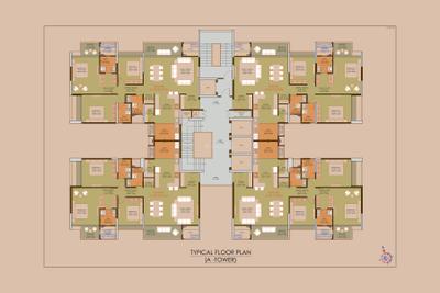 Project Image of 0.0 - 1423.0 Sq.ft 3 BHK Apartment for buy in Vision Vanessa