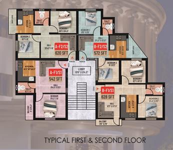 Project Image of 520.0 - 628.0 Sq.ft 1 BHK Apartment for buy in Crest Wytik