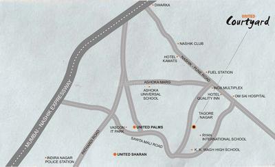 Project Image of 876.0 - 1094.0 Sq.ft 2.5 BHK Apartment for buy in United Courtyard Phase I