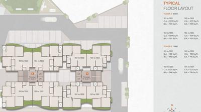 Project Image of 723.0 - 1019.0 Sq.ft 2 BHK Apartment for buy in Aaradhy Arise
