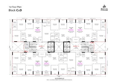 Project Image of 1038.5 - 1186.08 Sq.ft 3 BHK Apartment for buy in Satya Pride
