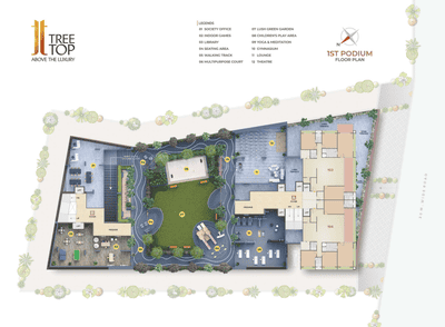 Project Image of 4104.0 - 4563.0 Sq.ft 4 BHK Apartment for buy in Tree Top