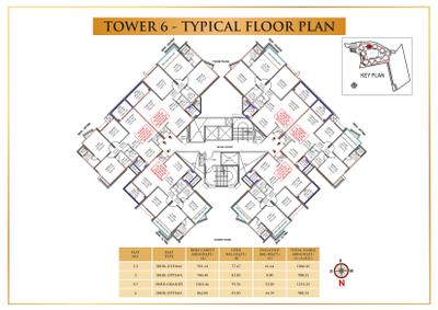 Project Image of 613.0 - 1212.22 Sq.ft 2 BHK Apartment for buy in Pride Purple Park Titan