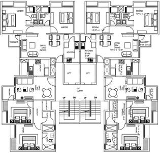Project Image of 1600 Sq.ft 3 BHK Apartment / Flat for sale in Sector 131 for Rs. 14000000