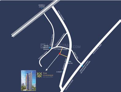 Project Image of 370.0 - 642.0 Sq.ft 1 BHK Apartment for buy in Dreamz The Classique