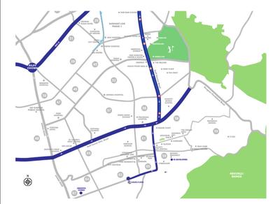 Amara Floors Location Plan 1