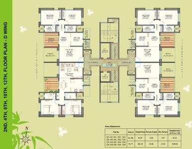 Project Image of 455.86 - 1108.8 Sq.ft 1 BHK Apartment for buy in Global Serenity