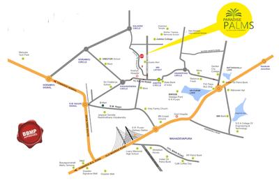 Project Image of 963.0 - 1384.0 Sq.ft 2 BHK Apartment for buy in Navajyothi Paradise Palms