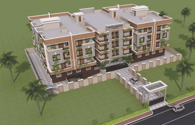 Project Image of 1300 Sq.ft 3 BHK Apartment / Flat for sale in Mustafapur for Rs. 8000000