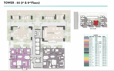 Project Image of 1987.99 - 4059.93 Sq.ft 3 BHK Apartment for buy in Prestige Clairemont