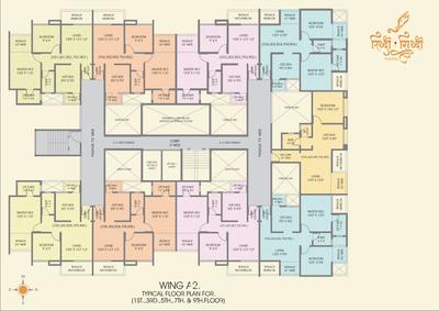 Project Image of 279.0 - 438.0 Sq.ft 1 BHK Apartment for buy in Shailesh Construction Riddhi Siddhi Towers
