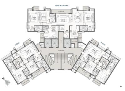 Project Image of 892.0 - 7197.24 Sq.ft 2 BHK Apartment for buy in Savvy Marina