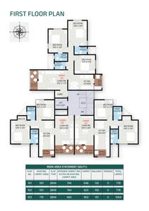 Project Image of 778.02 - 1003.95 Sq.ft 2 BHK Apartment for buy in Ved Anandghan