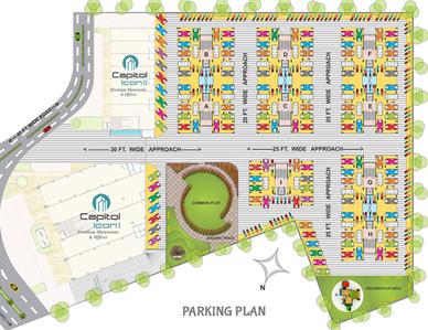 Project Image of 0.0 - 666.0 Sq.ft 1 BHK Apartment for buy in Kalp Capitol Flora And Capitol Icon 2