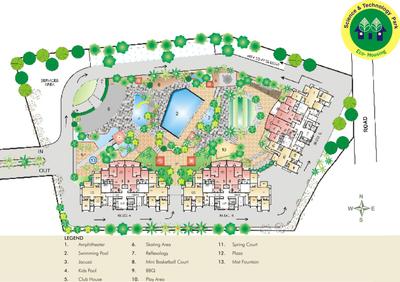 Project Image of 1380 Sq.ft 2 BHK Apartment / Flat for sale in Kondhwa for Rs. 8500000