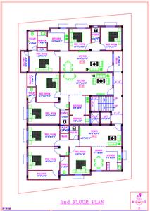 Project Image of 1122.0 - 1634.0 Sq.ft 2 BHK Apartment for buy in Sai Varalakshmi Flats