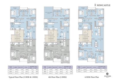 Project Image of 613.54 - 865.96 Sq.ft 2 BHK Apartment for buy in Chavda 1 New Castle
